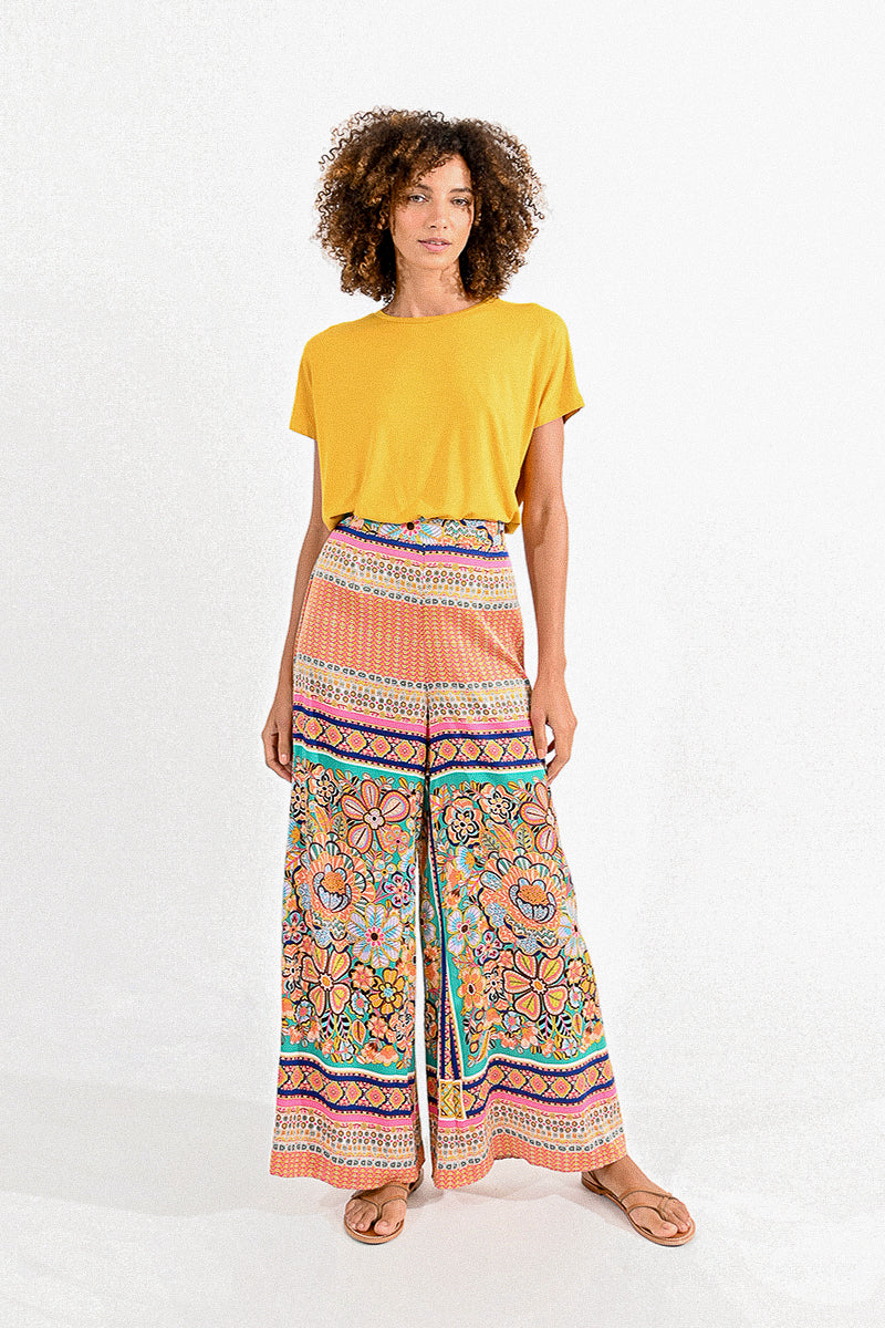 Boho Patterned Soft Pant