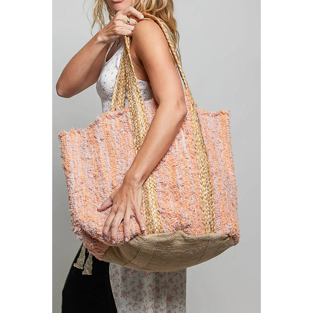 Multi Wave Handwoven Tote Bags