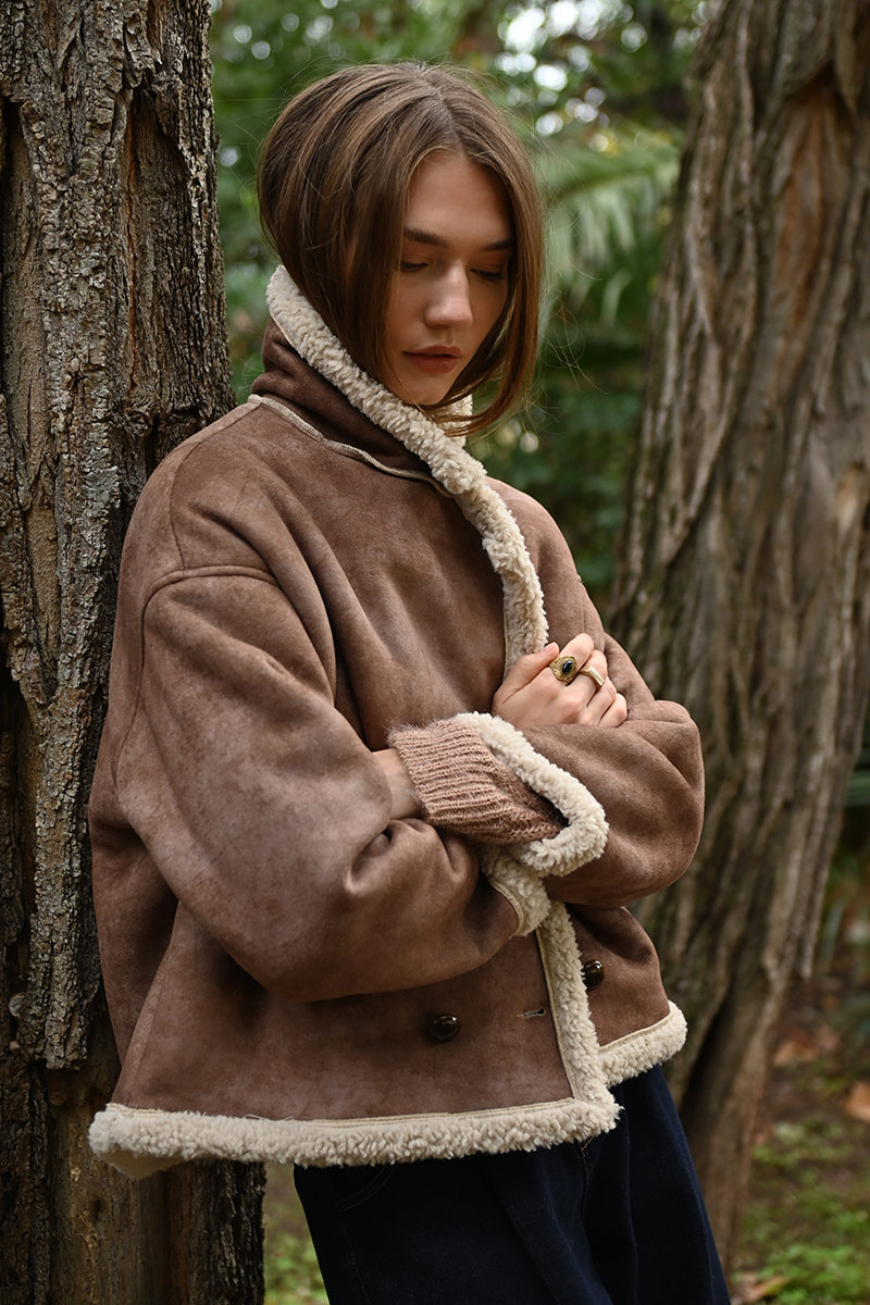 Shearling Aviator Jacket