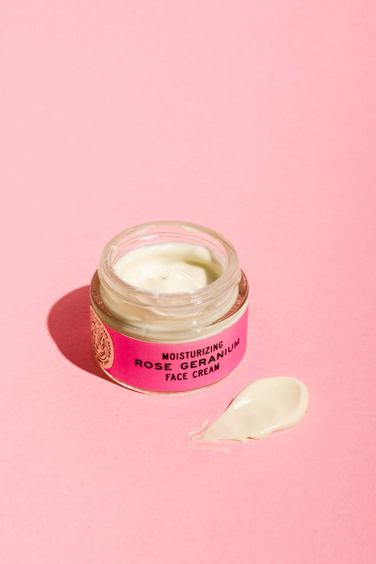 Rose Geranium Organic Herbal Face Cream