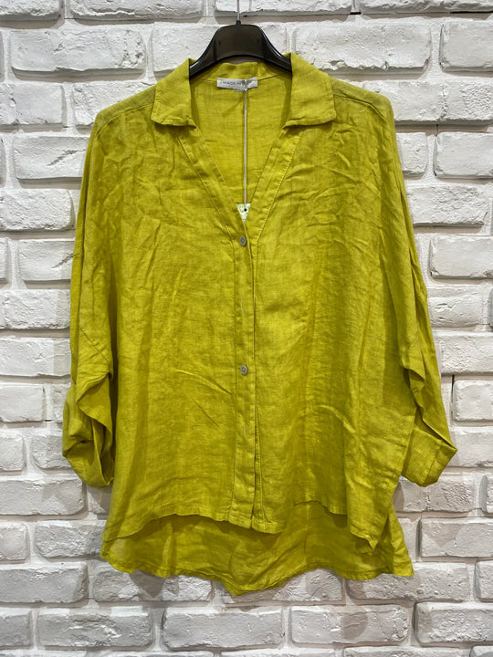 Standard Italian Linen Button Up