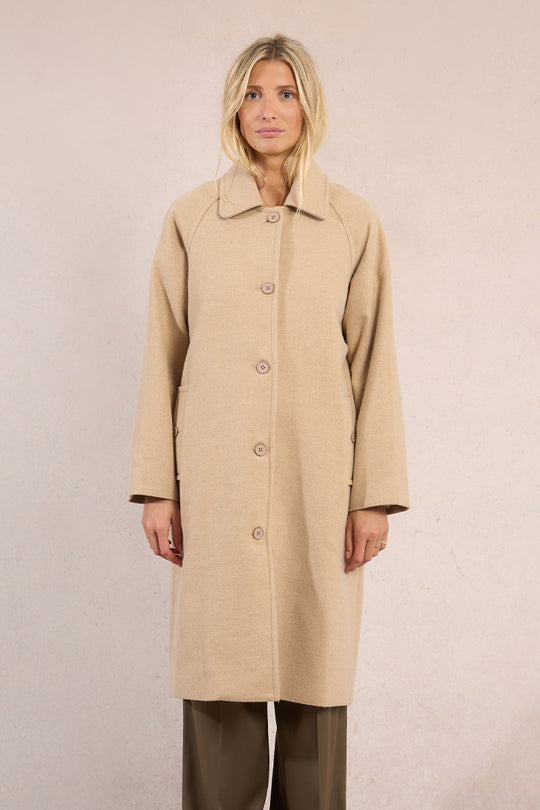 Long Beige Coat