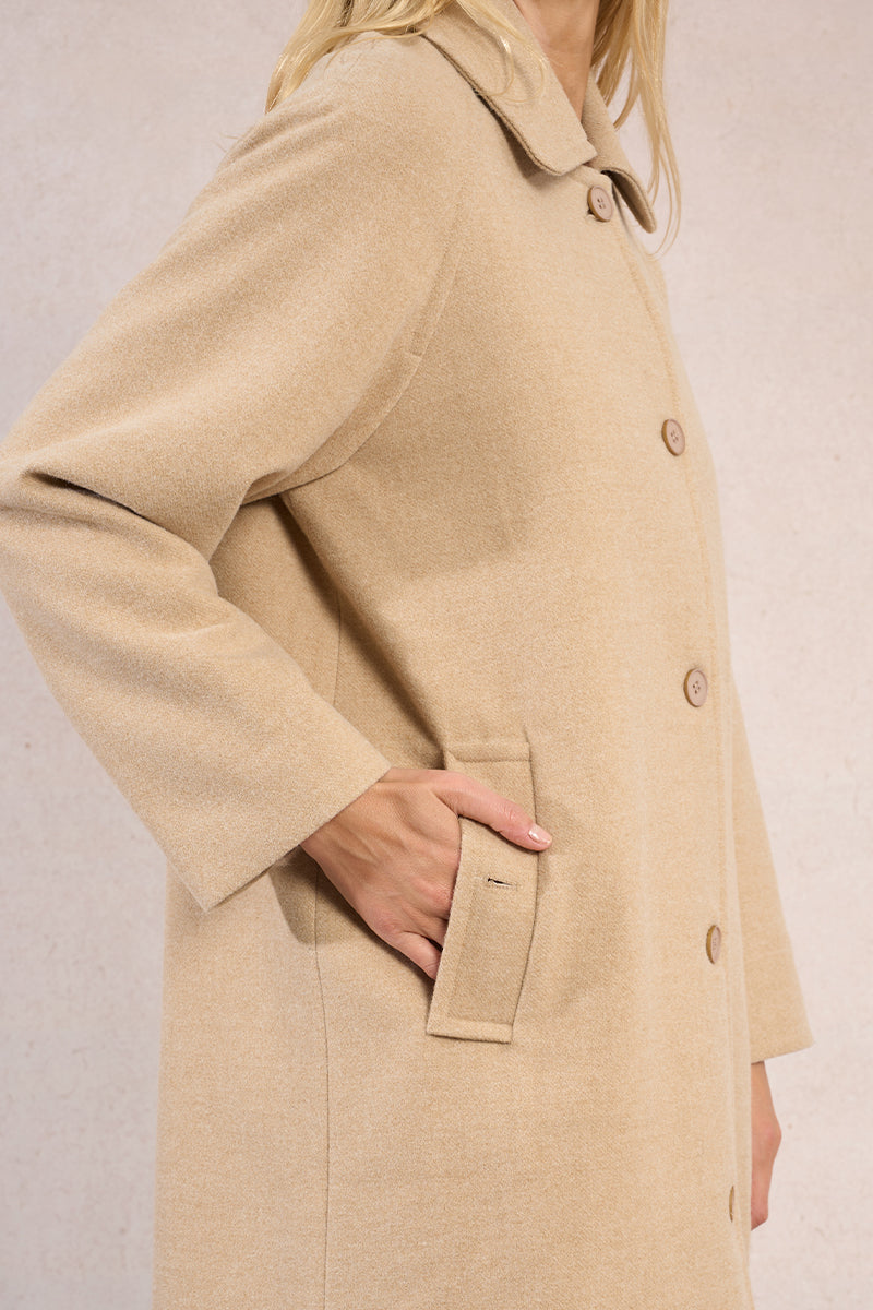 Long Beige Coat