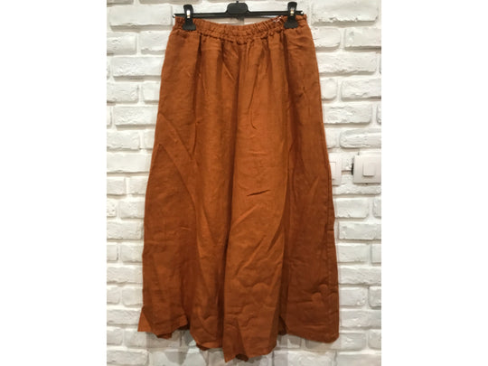 Wide Leg Linen Pants