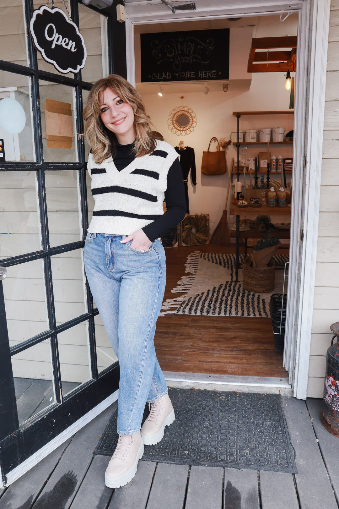 Melanie Gonzalez Owner of Simple Good in Port Jefferson New York