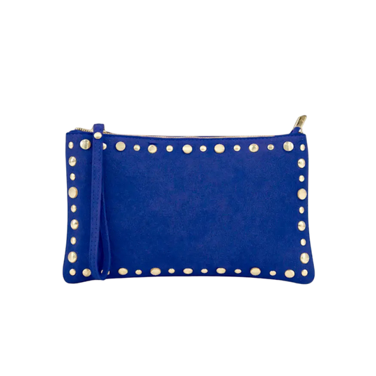 Uniles Suede Italian Leather Handbag