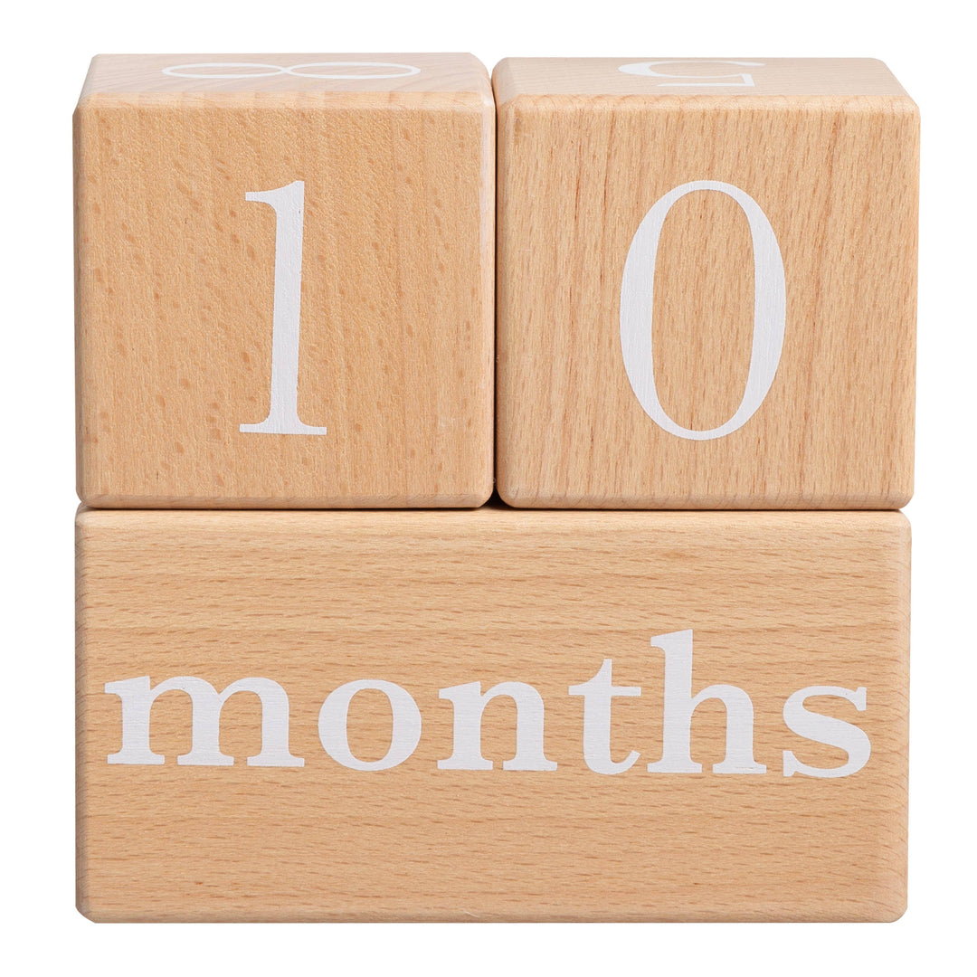 Natural Wooden Milestone Blocks