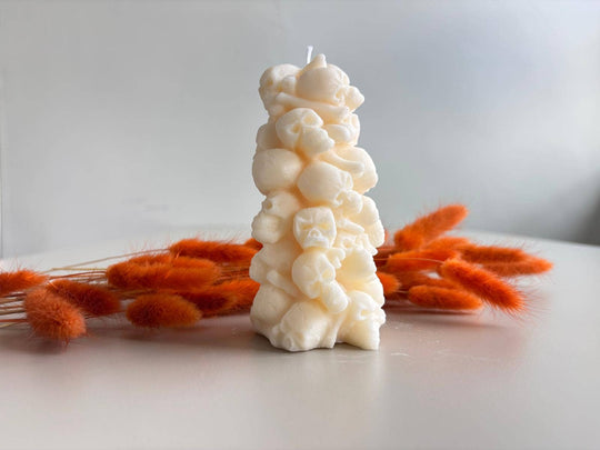 Skull Tower Candle