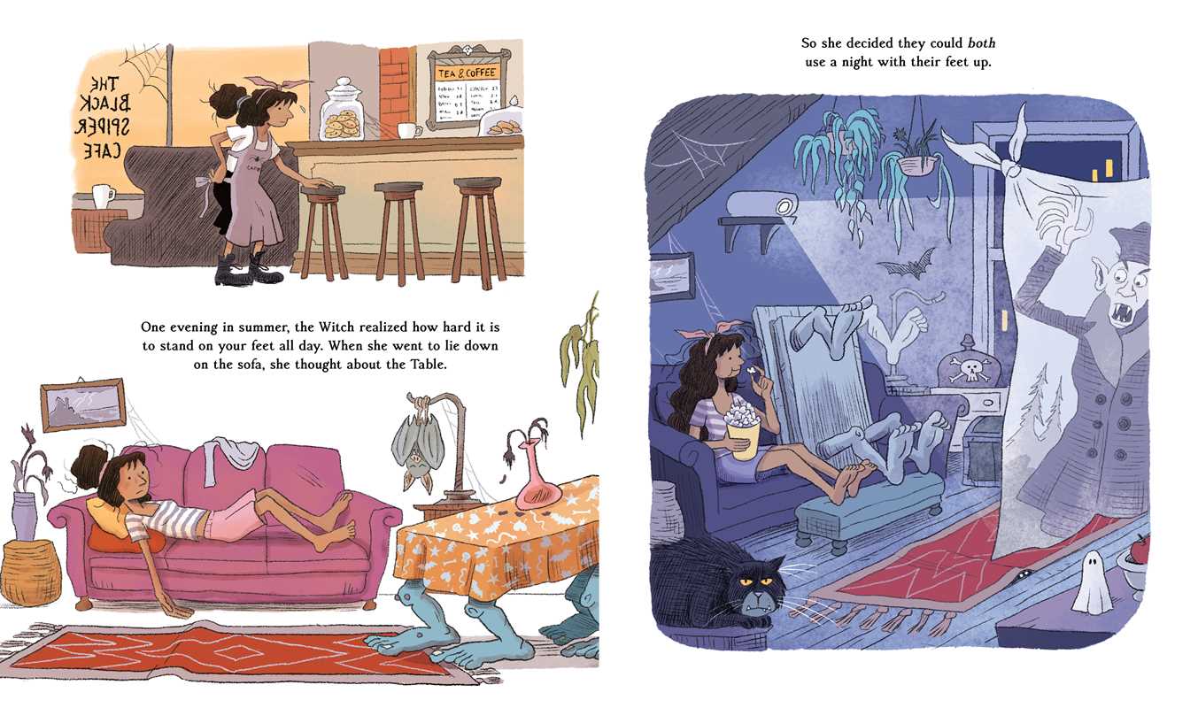 Witch's Table (A Funny, Magical Picture Book for Kids) by Melinda Beatty