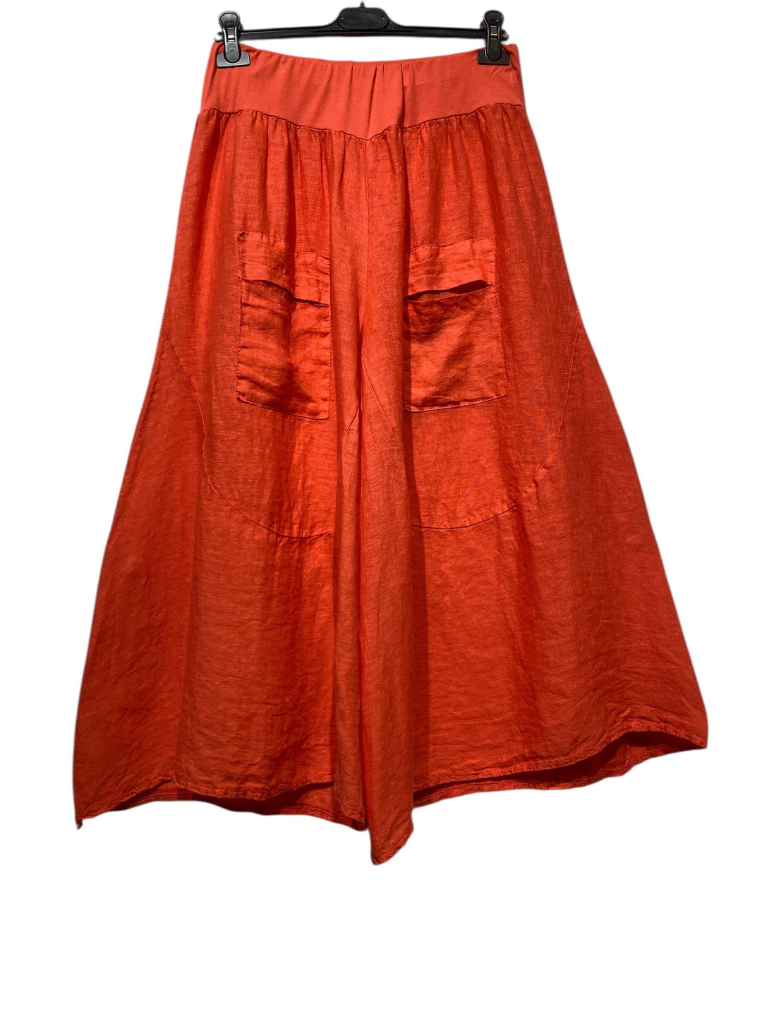 Wide Leg Linen Capris