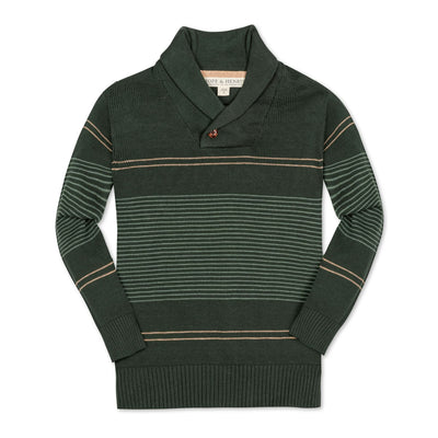 Organic Shawl Collar Sweater