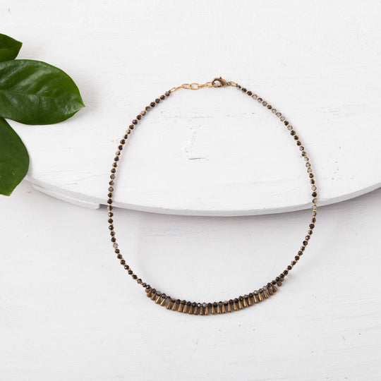 Beaded Dew Drop Necklace