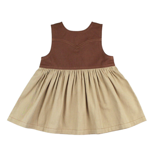 Organic Sleeveless Western Dress