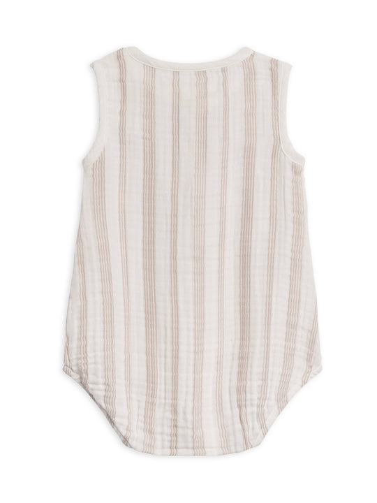 Organic Baby Bowie Muslin Bubble Romper