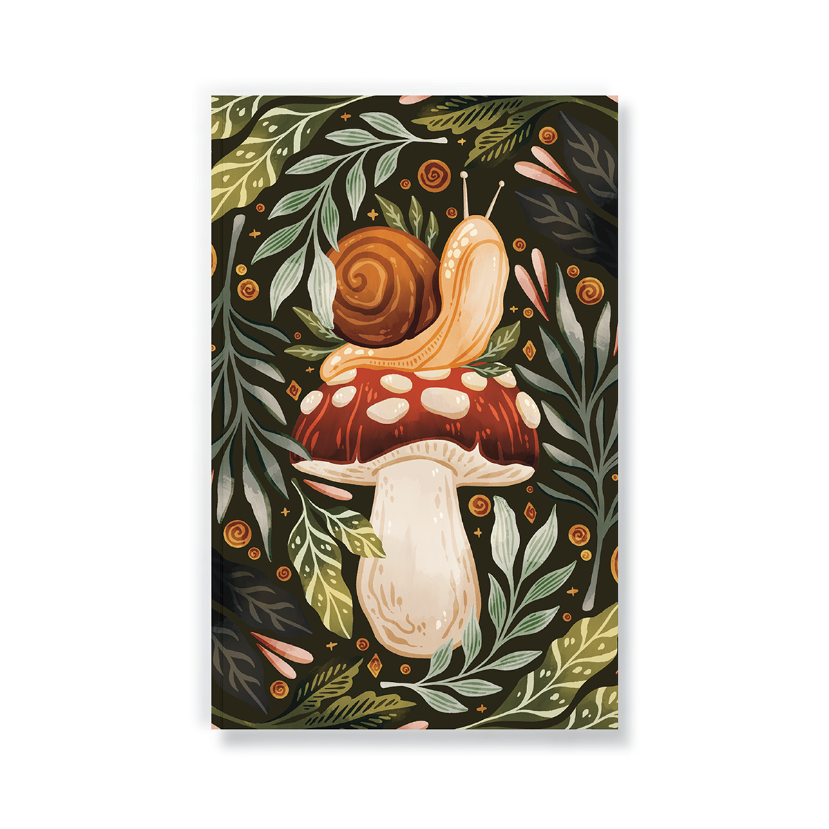 Snail & Mushroom Classic Layflat Notebook