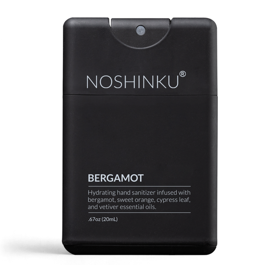 Refillable Bergamot Ultra-Moisturizing Pocket Hand Sanitizer