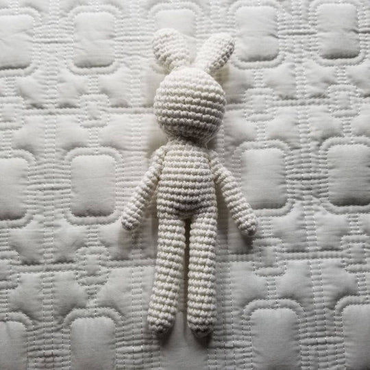 Bunny Hand Crocheted Cotton Rattle Toy