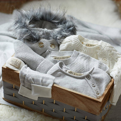 Gray Raglan Knit Romper