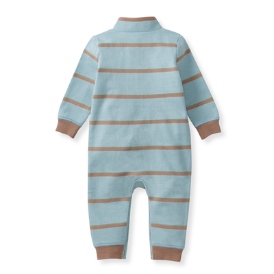 Blue Holland Stripe Infant Jumpsuit