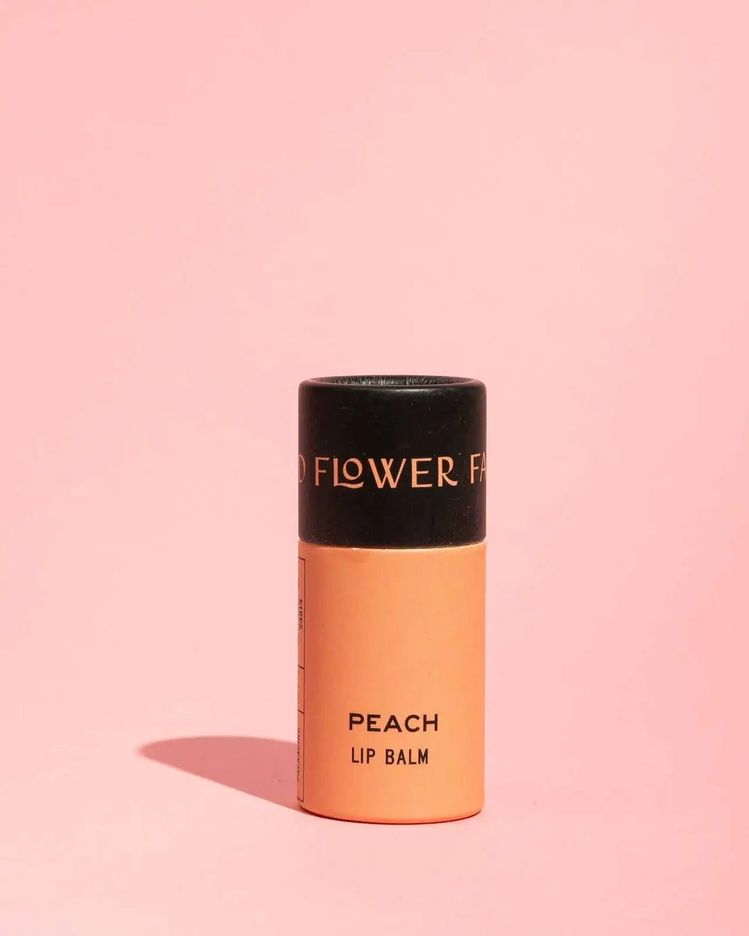 Peach Organic Lip Balm / 0.3 oz Biodegradable Tube