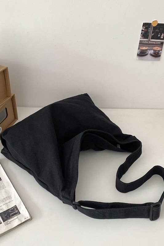Canvas Big Shoulder Bag