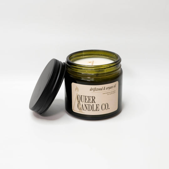 Non Toxic Candle| Driftwood & Argan Oil