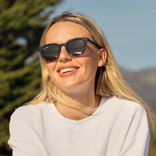 Gram Onyx To Walnut Tortoise Fade Sunglasses