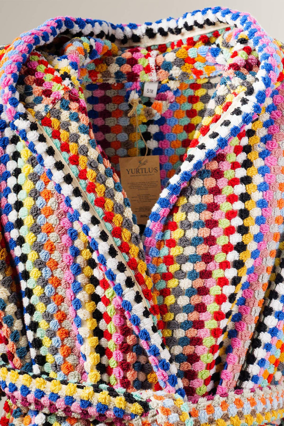 Handwoven Turkish Cotton Bath Robe