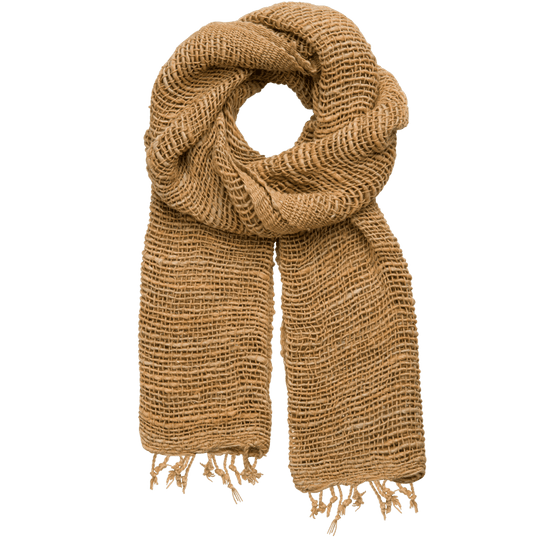 100% Cotton Fair Trade Free Weave Scarf