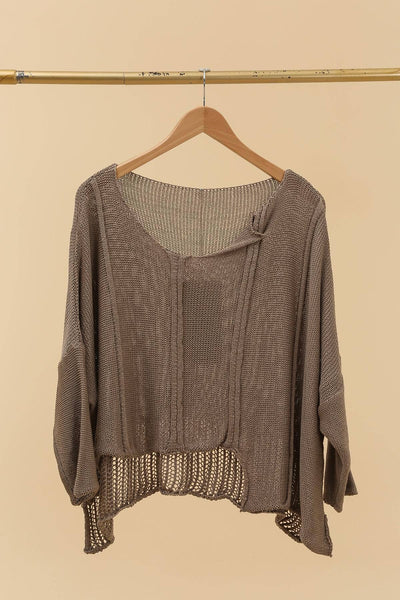 Lightweight Asymmetrical Sweater