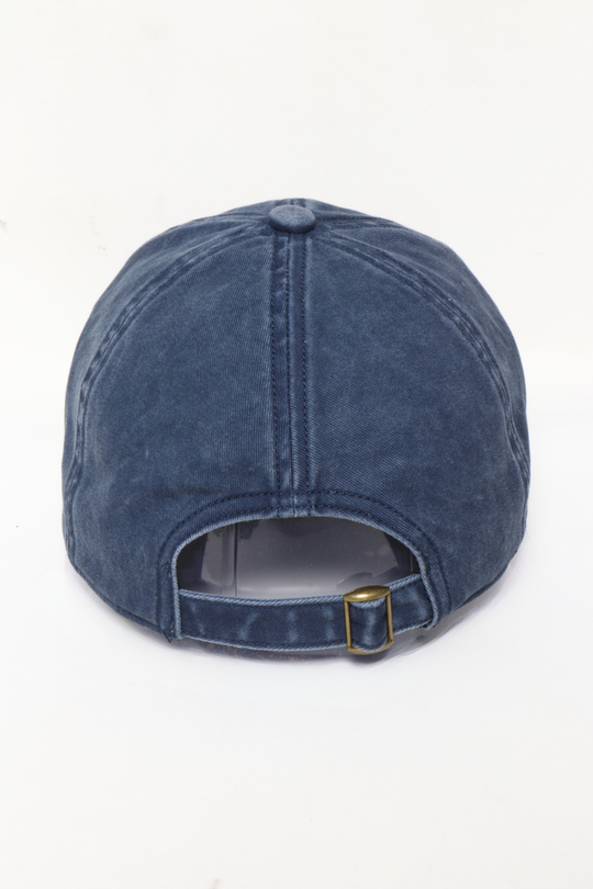 Embroidered Anchor Baseball Cap