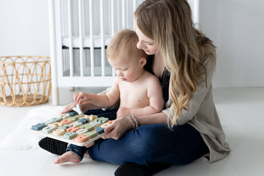 Wooden Alphabet Montessori Learning Toy