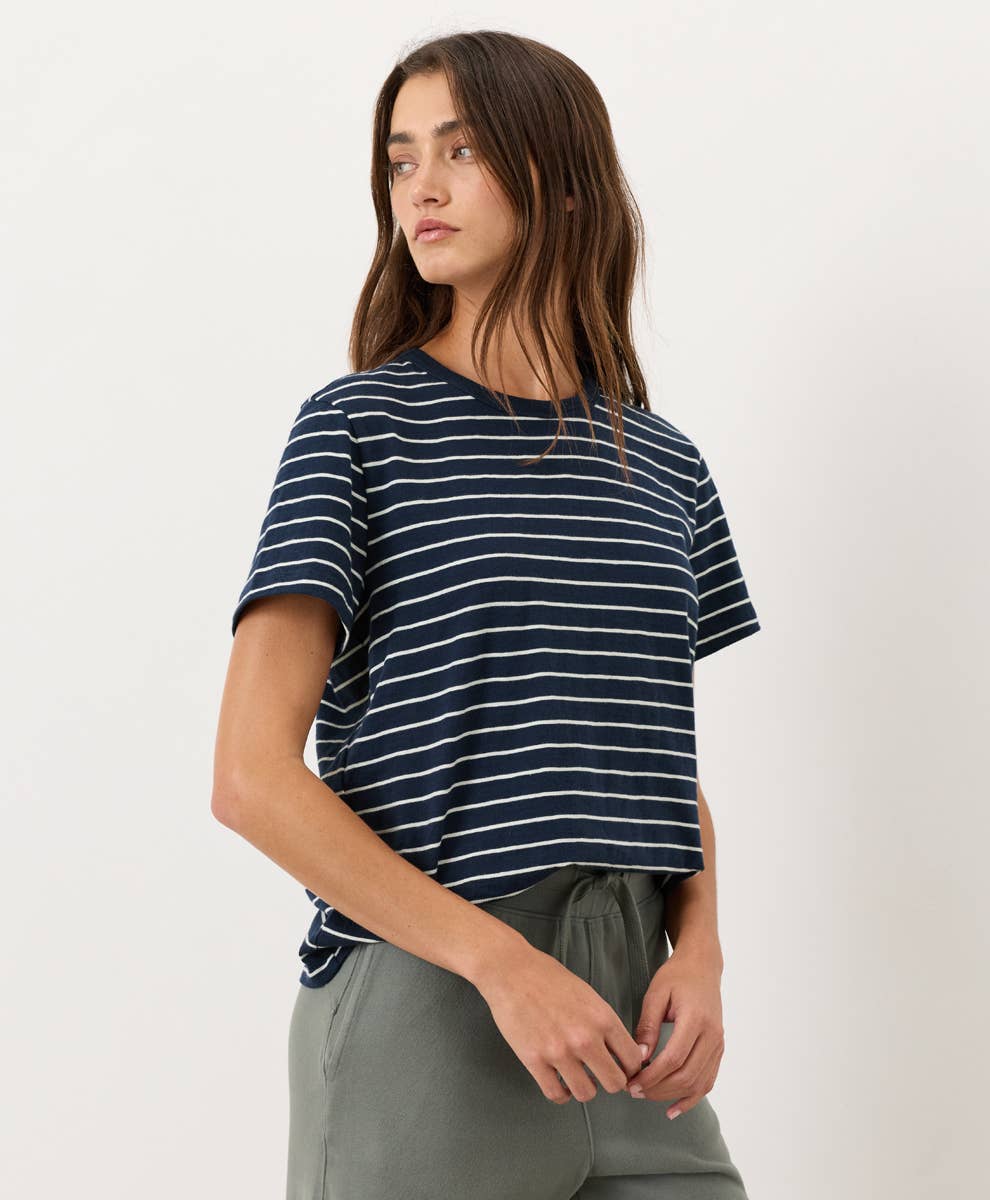 Soft-Slub Essential Crewneck Tee