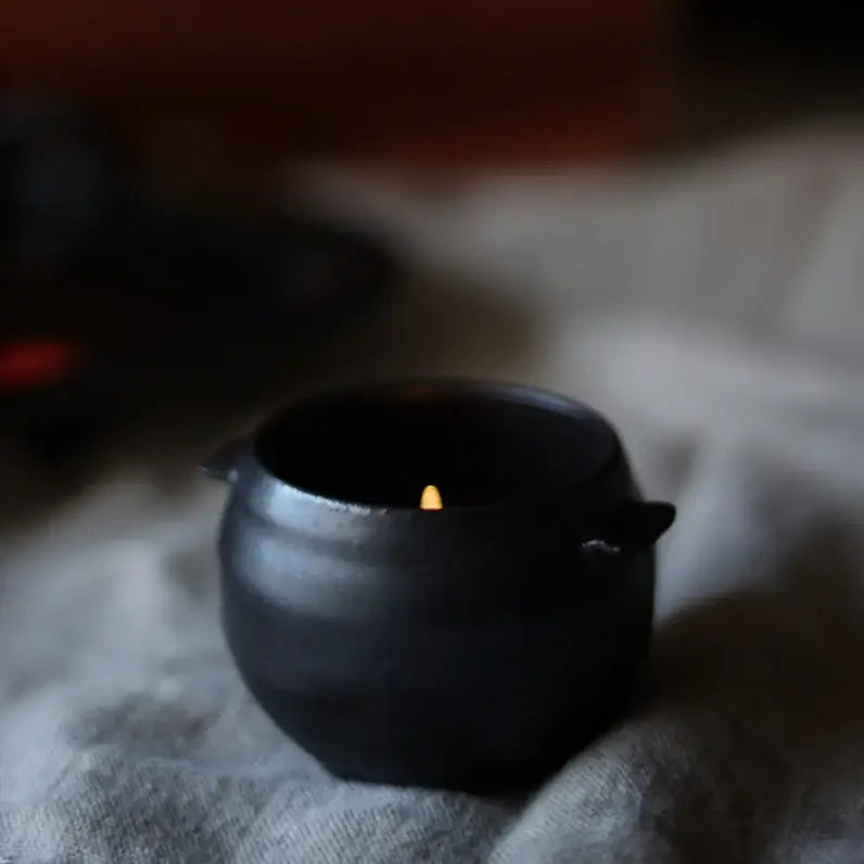 Black Mini Cauldron Bowl