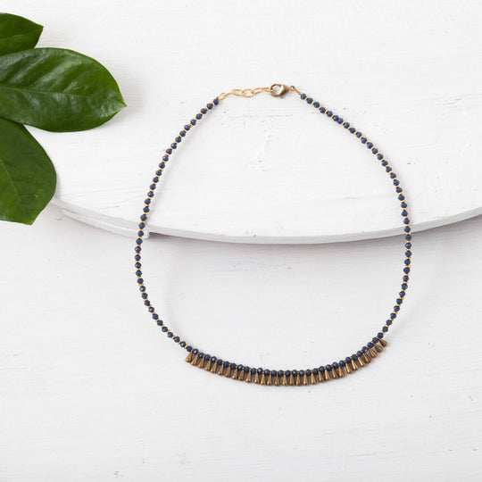 Beaded Dew Drop Necklace