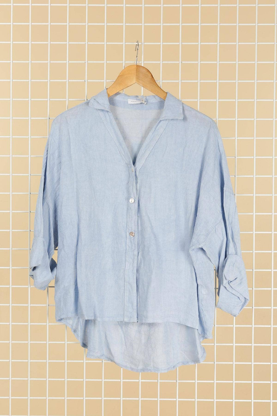 Standard Italian Linen Button Up