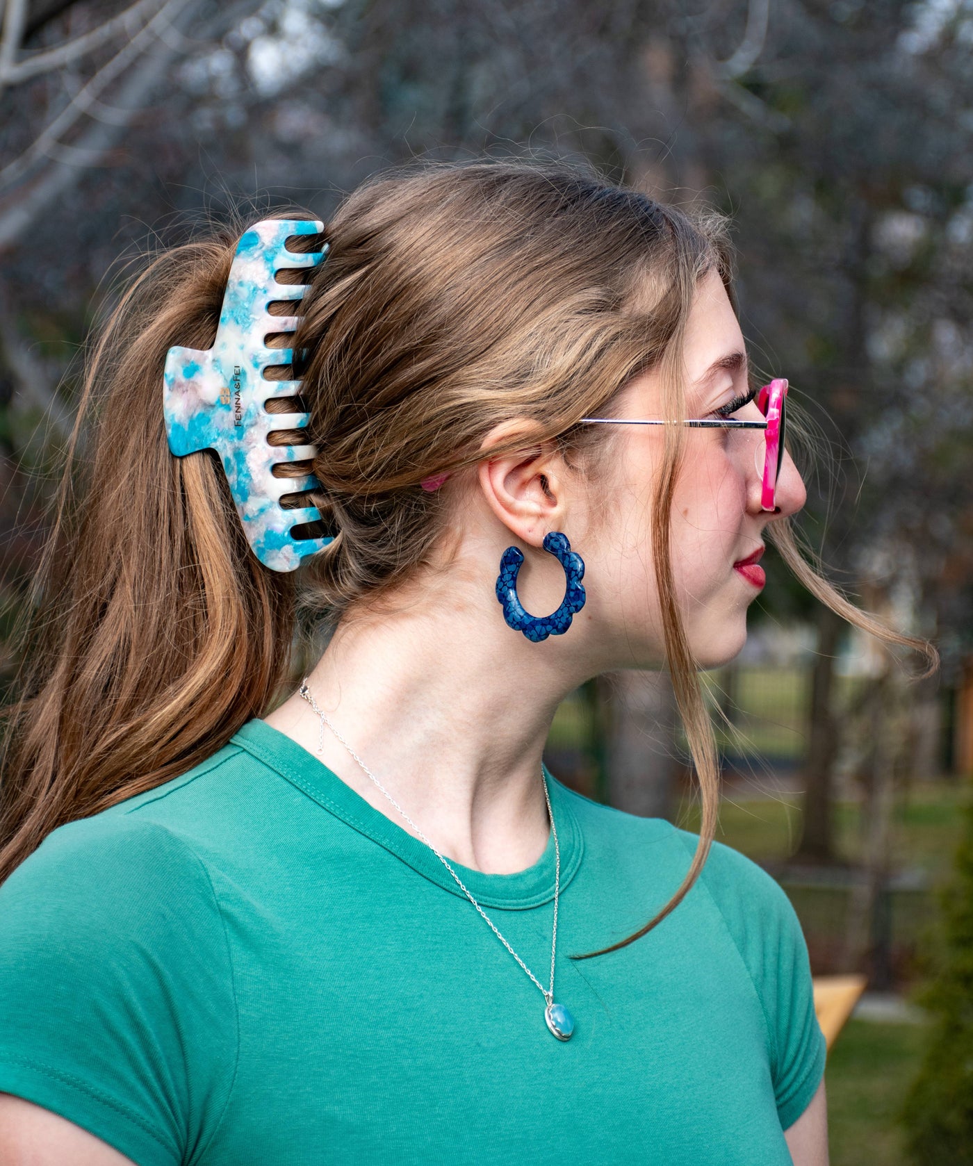 Glamour Grip XL Acetate Claw Clip