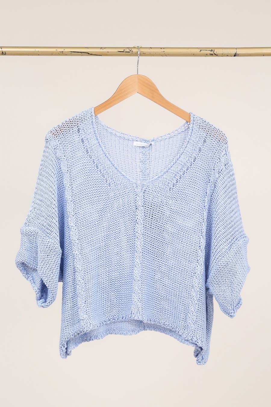 Cotton Knit Sweater