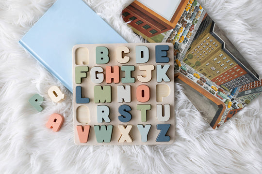 Wooden Alphabet Montessori Learning Toy