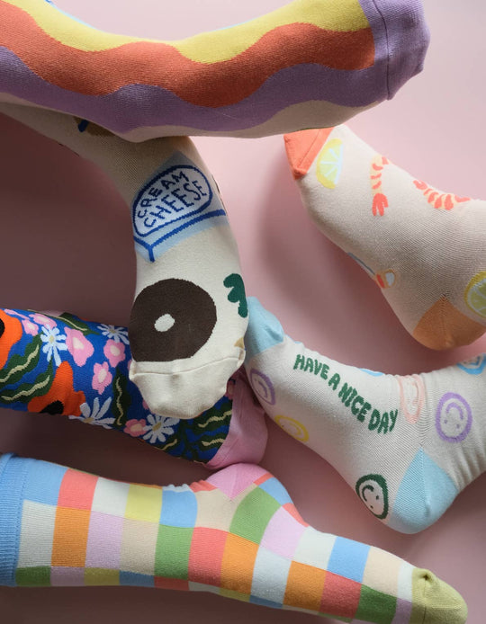 Snakes 100% Cotton Women's Crew Socks