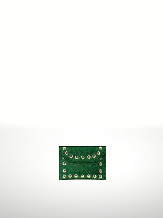 Leather Wallet with Studs