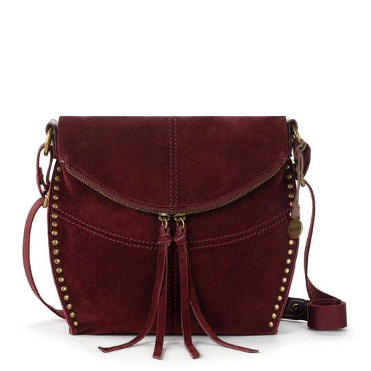 Silverlake Flap Crossbody Suede