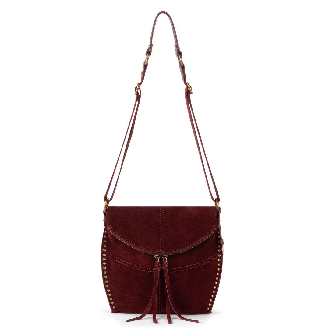 Silverlake Flap Crossbody Suede