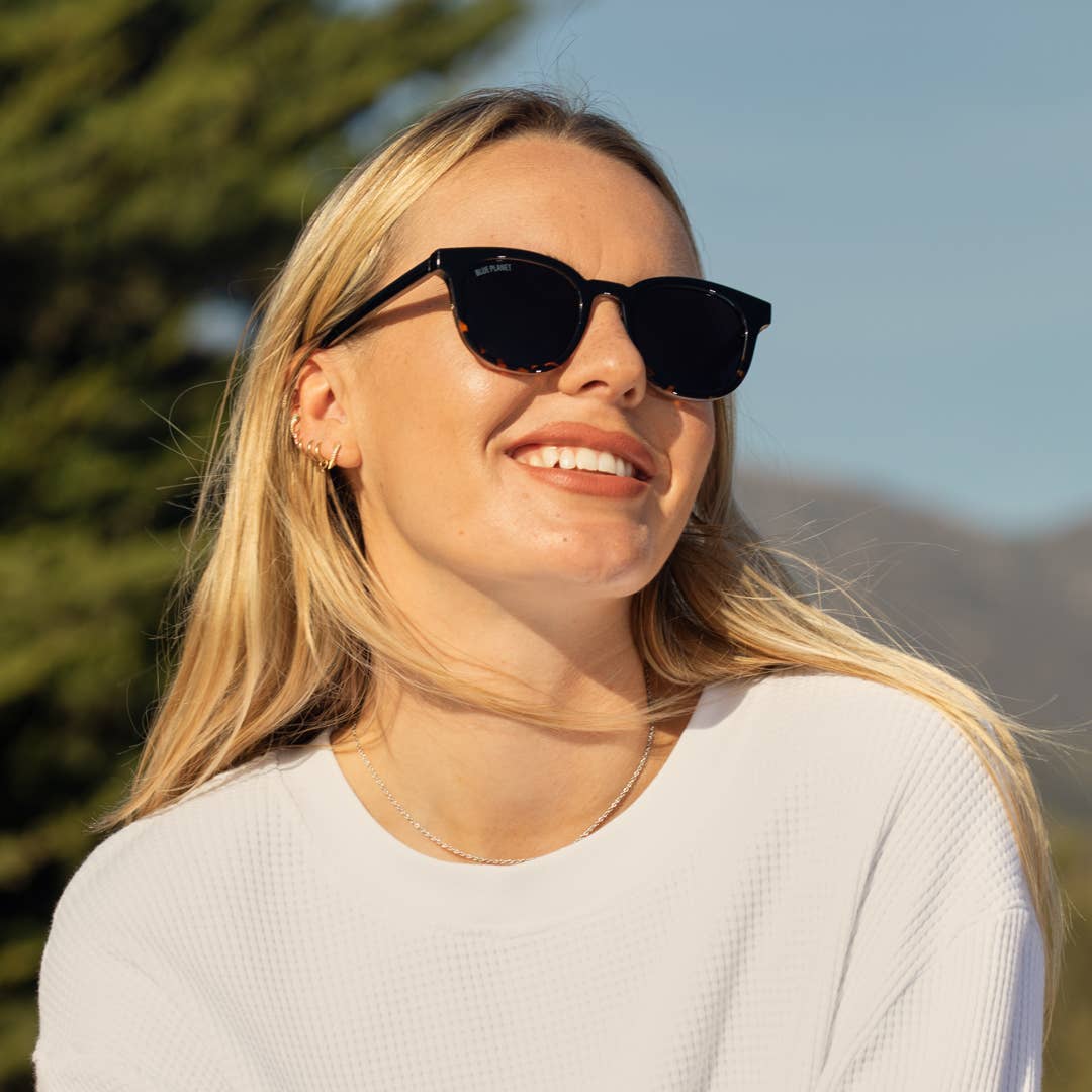 Gram Onyx To Walnut Tortoise Fade Sunglasses