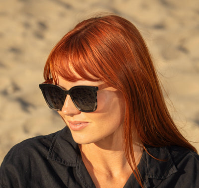 Alaina - Ivory Tortoise / Walnut Wood  Sunglasses