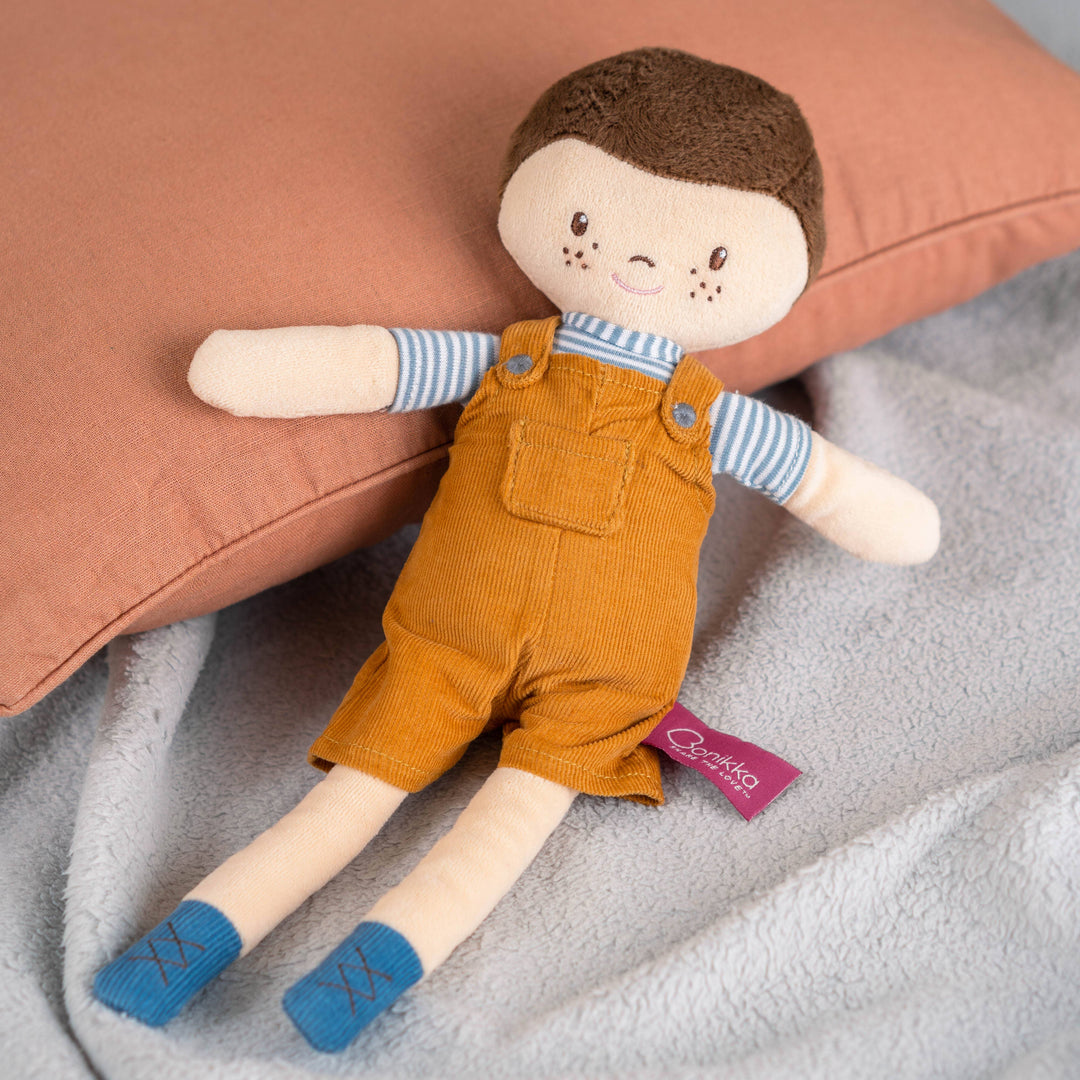 Tikiri Toys LLC Tim with Yellow Dungarees - Simple Good