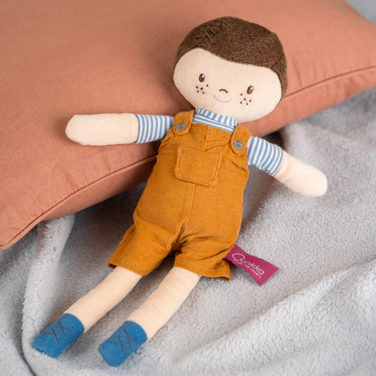 Tikiri Toys LLC Tim with Yellow Dungarees - Simple Good