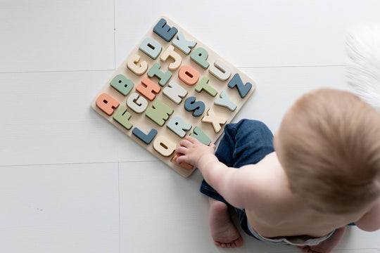 Wooden Alphabet Montessori Learning Toy
