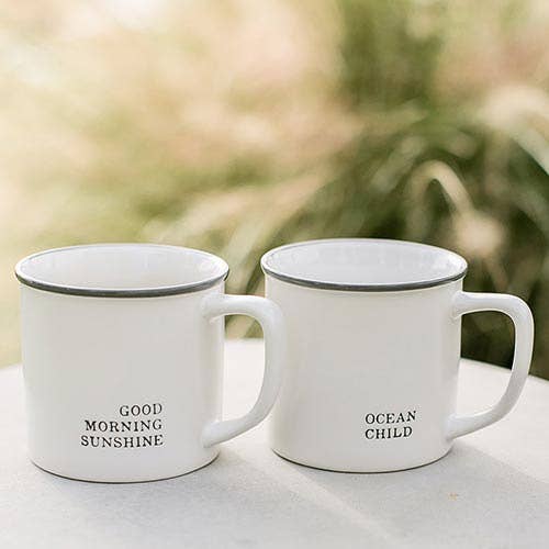 Face to Face Coffee Mug - Ocean Child