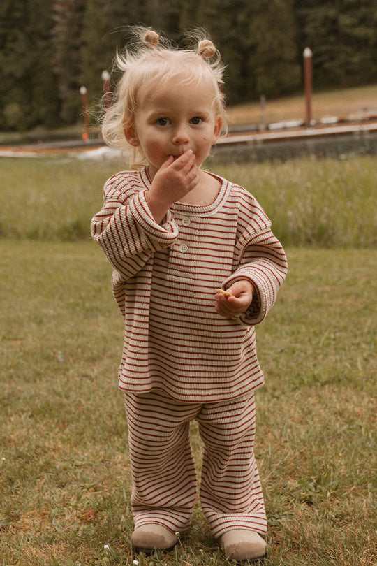 Micky Set in Thin Turtledove Stripe